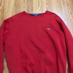 vintage polo sweatshirt